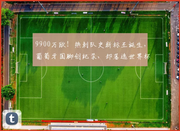 9900万欧!热刺队史新标王诞生,葡萄牙国脚创纪录,却落选世界杯